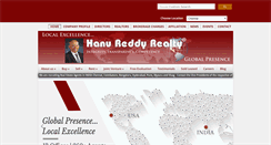 Desktop Screenshot of hanureddyrealty.com